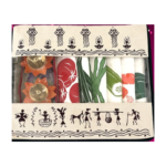 Arka Home Products Festive Gift Hamper Includes Brass Diyas, Vegetable Fridge Bags, Net Bags, Reusable Shopping Bags, Tee-Lights, Shubh-Labh, Multi-utility Canvas Tray and Canvas Box Bag (Pack of 15)